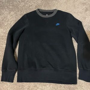 Nike Black crewneck sweater